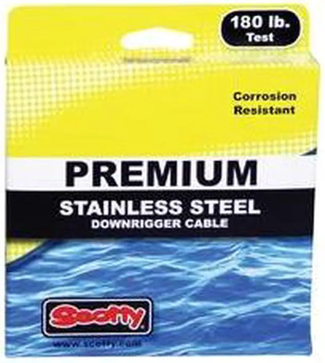Alt view image 2 of 12 - Scotty 2401K High-Performance SS Downrigger Cable - 300 ft.