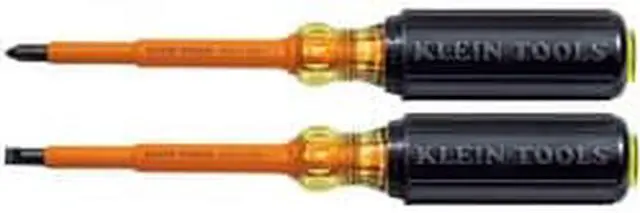 Alt view image 2 of 15 - Klein Screwdriver Set Ins Strt-Phil 2 Piece Klein Tools Screwdriver Sets