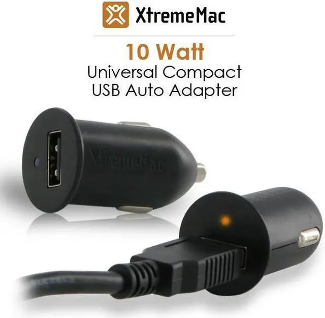 Alt view image 2 of 10 - XtremeMac USB-AUT-13 USB Car Charger Universal Series