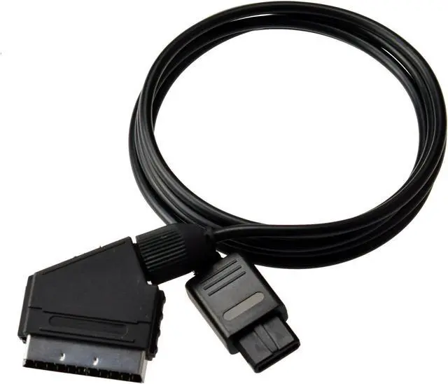 Main image of RGB Scart Cable Cord for SNES GameCube N64 NTSC