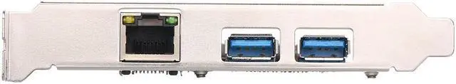 Alt view image 2 of 3 - PCI-E to USB3.0 Expansion Card 2 USB3.0 Ports 4Pin Power Supply and Gigabit High Speed Network Support PCI-E 1x / PCI-E 4x / PCI-E 8x / PCI-E16x