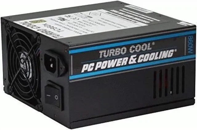 Alt view image 8 of 8 - PC Power & Cooling Turbo-Cool Series 860 Watt (860W) 80+ Gold Non Modular Active PFC Industrial Grade ATX PC Power Supply 7 Year Warranty FPS0860-A4H0X