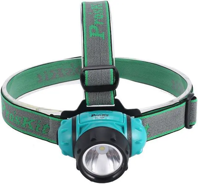 Main image of New Pro'sKit FL-528 LED Headlight Flashlight Auto Repair Check Workshop Tool Ajustable Portable Lighting Working Light Lamp