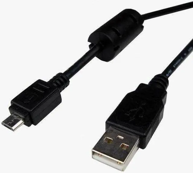 Alt view image 2 of 2 - Cables Unlimited USB to Micro B Cable for Blackberry Storm, Blackberry Bold and BlackberryTour - 2 Meter - Black