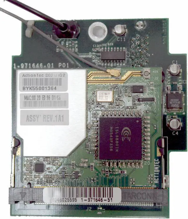 Alt view image 2 of 2 - Intermec 1-971646-51 1-971646-01 EasyLAN WiFi Wireless Interface PX4i PX6i PF4i