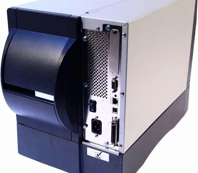 Alt view image 4 of 4 - Zebra ZM400 ZM400-3001-0100T Thermal Barcode Label Printer (USB/Network/Parallel/Serial) 300DPI