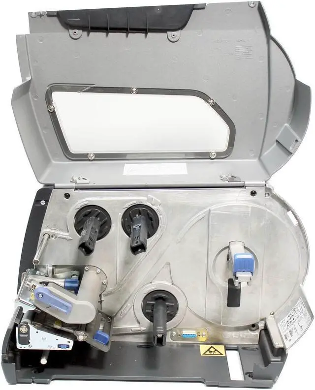 Alt view image 2 of 3 - Intermec PM43 PM43A11NA004120 Thermal Barcode Label Printer Serial USB Network Rewinder 8 dpmm