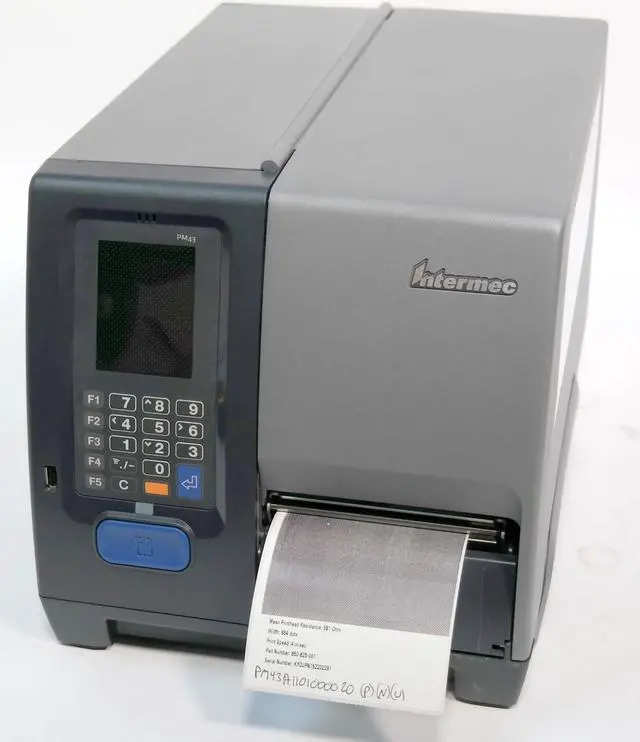 Main image of Intermec PM43 PM43A1101000020 Thermal Barcode Label Printer Network USB 203dpi