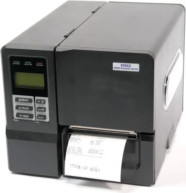 Main image of AMT Datasouth ISG S600 Summit Series Fastmark M6 Plus Series TT042-50 Thermal Transfer Barcode Labe Printer Network USB 203dpi