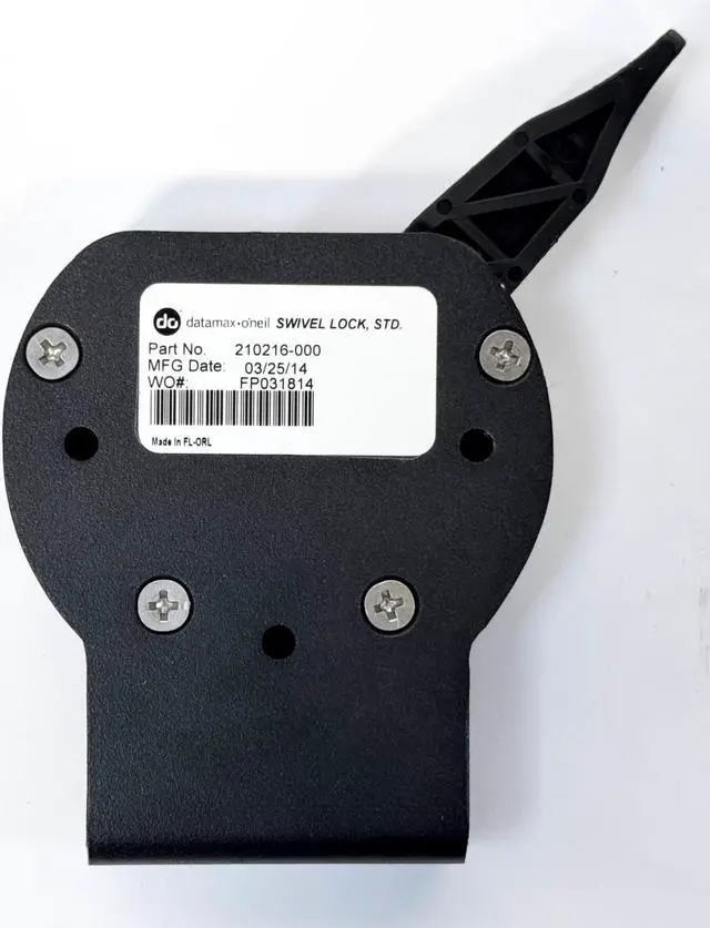 Alt view image 3 of 5 - Datamax 210216-000 Swivel Lock for MF4TE Series