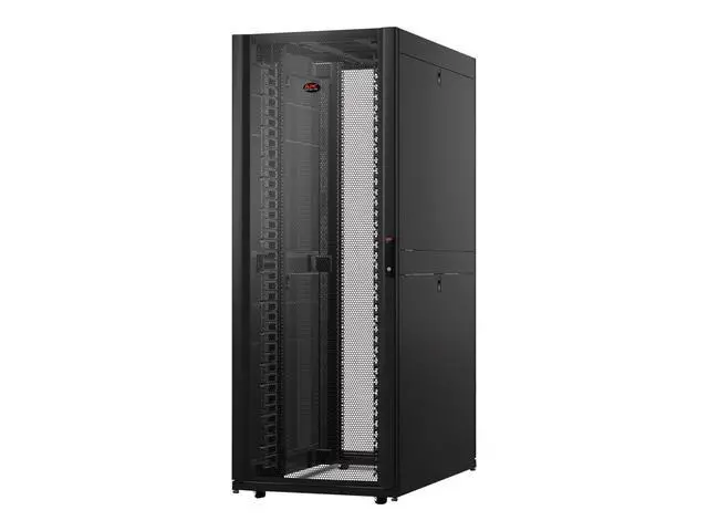 Alt view image 2 of 7 - APC NetShelter SX AR3340 19-inch 42U 750 mm Wide Networking Enclosure with Sides - Black