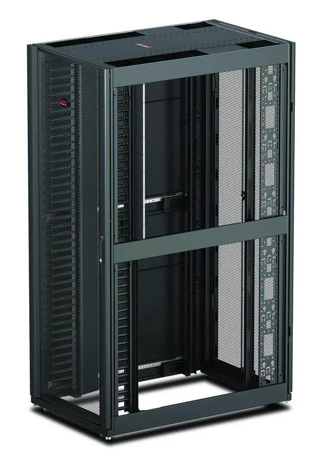 Alt view image 5 of 7 - APC NetShelter SX AR3340 19-inch 42U 750 mm Wide Networking Enclosure with Sides - Black