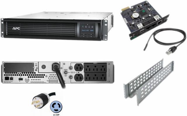 Alt view image 5 of 6 - APC Smart-UPS 3000VA LCD RM 2U 120V with Network Card