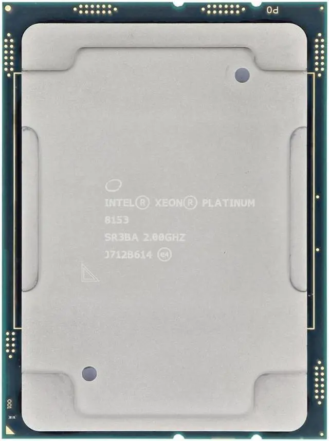 Alt view image 4 of 4 - Intel Xeon Platinum 8153 16-Core 2.0Ghz Sr3ba Lga3647 Server Cpu Processor