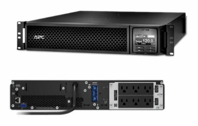 Main image of APC SRT1000XLA Smart-UPS SRT 1000VA 900W 120v Double-Conversion On-Line Rackmount Power Battery Backup