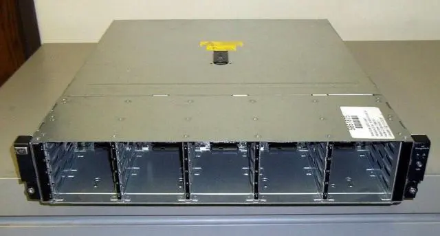 Alt view image 4 of 10 - HP StorageWorks D2700 AJ941A RAID 6 with ADG (Advanced Data Guarding)
RAID 5 (Distributed Data Guarding)
RAID 1 + 0 (Mirroring and Striping)
RAID 1 (Mirroring)
RAID 0 (Striping) Disk Enclosure