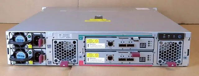 Alt view image 5 of 10 - HP StorageWorks D2700 AJ941A RAID 6 with ADG (Advanced Data Guarding)
RAID 5 (Distributed Data Guarding)
RAID 1 + 0 (Mirroring and Striping)
RAID 1 (Mirroring)
RAID 0 (Striping) Disk Enclosure