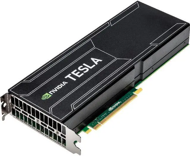 Alt view image 5 of 5 - NVIDIA Tesla K40 Graphic Card - 1 GPUs - 745 MHz Core - 12 GB GDDR5 - Full-length/Full-height - Dual Slot Space Required - 3000 MHz Memory Clock - 384 bit Bus Width - Passive Cooler
