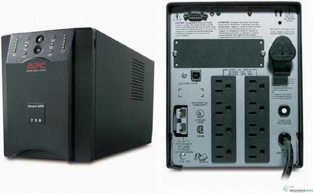APC SUA750 600W 120V Smart-UPS Tower Battery Extended Power Backup
