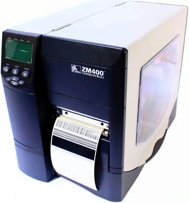 Main image of Zebra ZM400 ZM400-3001-0100T Thermal Barcode Label Printer (USB/Network/Parallel/Serial) 300DPI