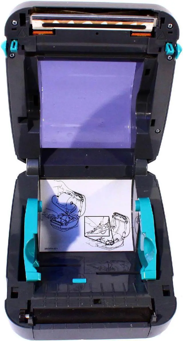 Alt view image 2 of 2 - Zebra GK420D GK42-202590-000 Direct Thermal Barcode Label Printer USB Parallel Serial 203DPI