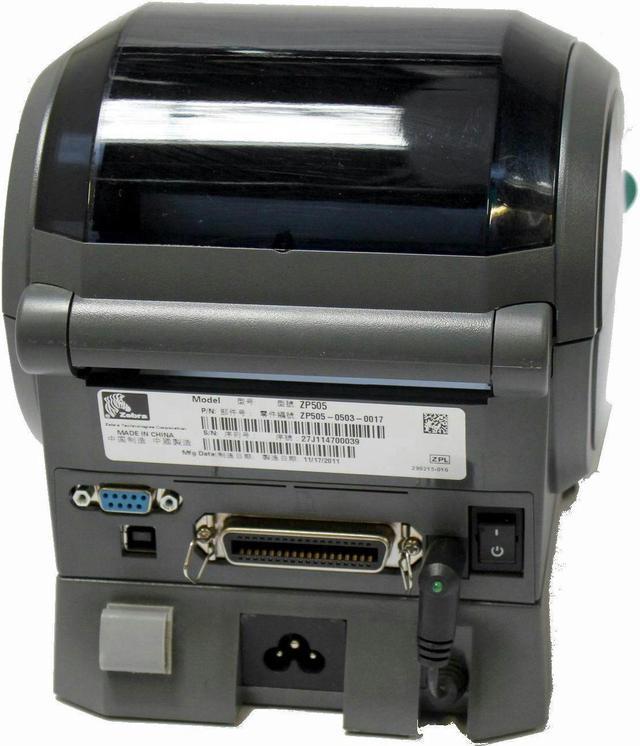 Refurbished: Zebra ZP 505 ZP505-0503-0017 FedEx 311033176 Direct Thermal  Barcode Printer Parallel Serial USB Peeler 203DPI