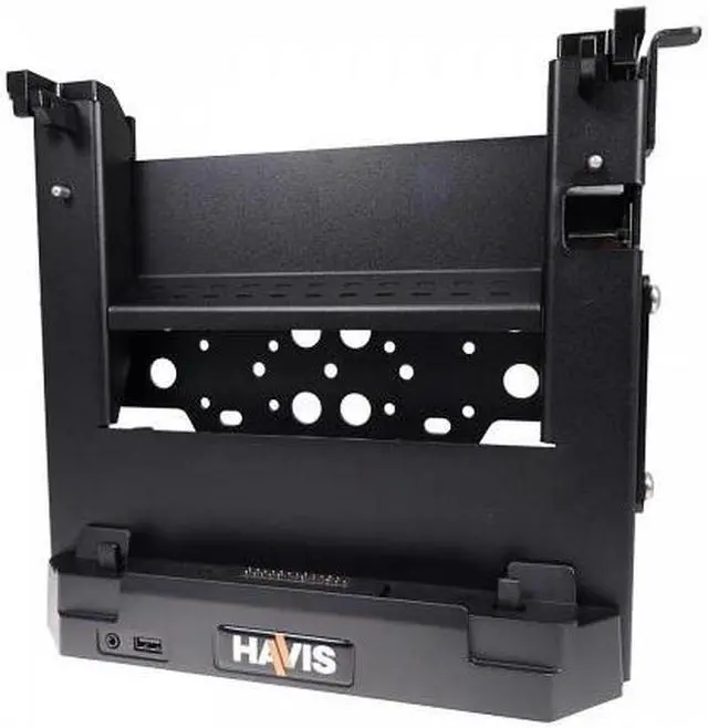 Alt view image 2 of 7 - HAVIS mobile Docking Station for Dell Latitude 12 Rugged Tablet w Lind DC Power Supply DS-DELL-612-2 DS-Dell-611-2 LPS-138
