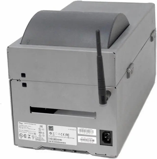 Alt view image 3 of 3 - Intermec PD43 PD43A0330001020 Thermal Barcode Label Printer USB Wireless Bluetooth 203dpi