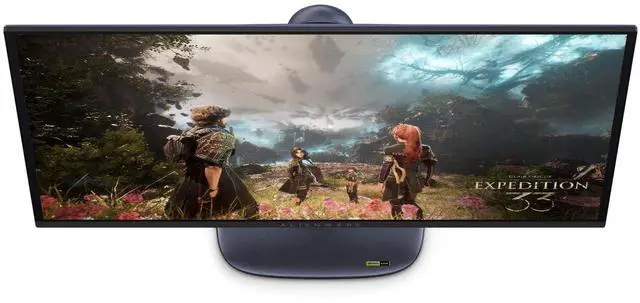 Alt view image 3 of 7 - Alienware 27 4K QD-OLED AW2725Q Gaming Monitor - 26.7-inch 4K Ultra HD (3840x2160) 0.03ms up to 240Hz Display, 99% DCI-P3, G-SYNC/AMD Free Sync Premium Pro