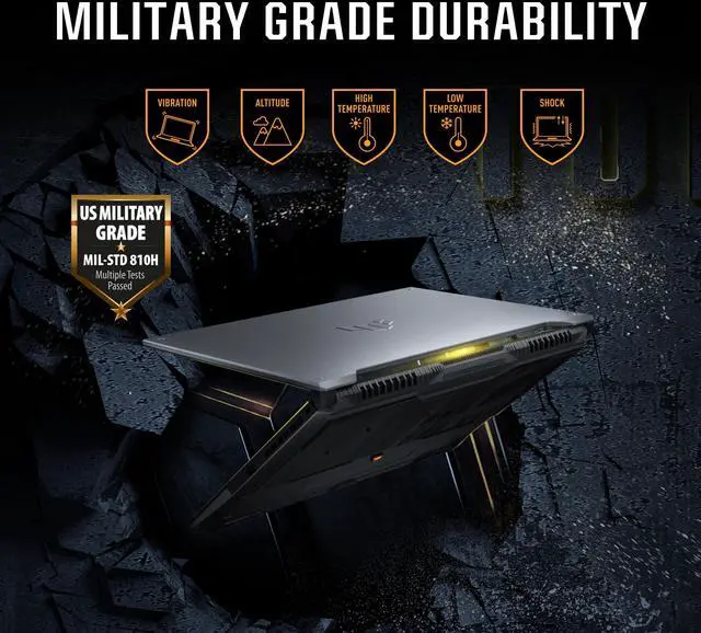 Alt view image 7 of 7 - ASUS TUF Gaming F16 Gaming Laptop, 16 FHD+ 144Hz IPS-Level 16:10 Display, Intel® Core 5 210H, NVIDIA® GeForce RTX 4050, 16GB DDR5, 512GB PCIe Gen4 SSD, Wi-Fi 6, Win11 Home, FX607VU-SS53