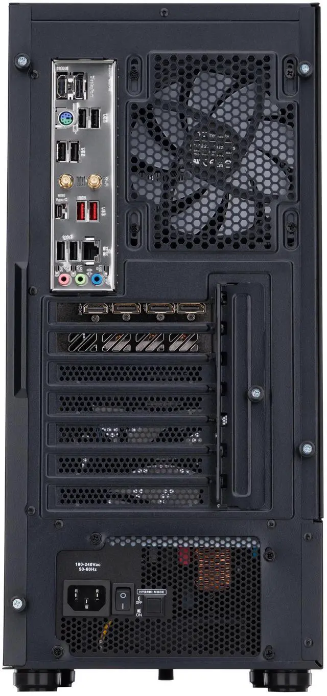 Alt view image 4 of 7 - Acer Nitro 60 Gaming Desktop, AMD Ryzen 9 7900, NVIDIA GeForce RTX 5070Ti with 16GB GDRR7 VRAM, 32GB RAM, 2TB SSD, N60-181-UR26, Black, New