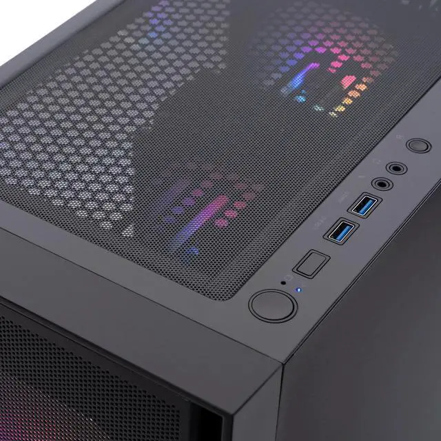 Alt view image 7 of 7 - Acer Nitro 60 Gaming Desktop, AMD Ryzen 9 7900, NVIDIA GeForce RTX 5070Ti with 16GB GDRR7 VRAM, 32GB RAM, 2TB SSD, N60-181-UR26, Black, New