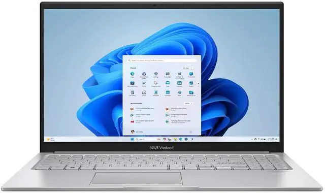 Main image of ASUS Vivobook 15.6 FHD IPS PC Laptop Intel Core 5 120U 16GB RAM, 512GB SSD, Cool Silver