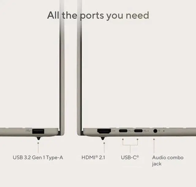 Alt view image 4 of 5 - ASUS - Zenbook A14 14" FHD+ OLED Laptop - Copilot+ PC - Snapdragon X Plus - 16GB RAM - 512GB SSD - Zabriskie Beige