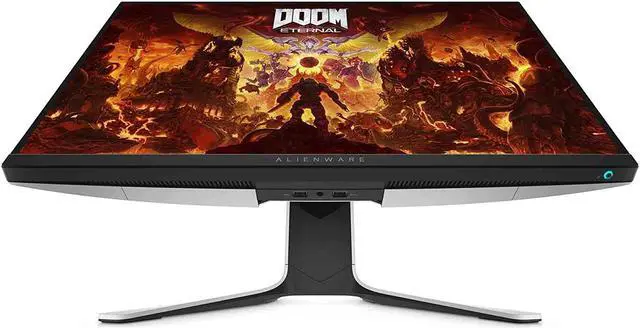 Alt view image 4 of 7 - Dell Alienware New AW2720HF 27 Inch FHD IPS LED Edgelight 2019 Monitor - Lunar Light (Full HD 1920 X 1080 240 Hz, AMD FreeSync)