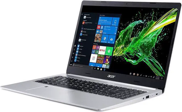 Main image of Acer Aspire 5 Slim Laptop, 15.6" Full HD IPS Display, 10th Gen Intel Core i5-10210U, 8GB DDR4, 256GB PCIe NVMe SSD, Intel Wi-Fi 6 AX201 802.11ax, Fingerprint Reader, Backlit KB, A515-54-59W2 Notebook
