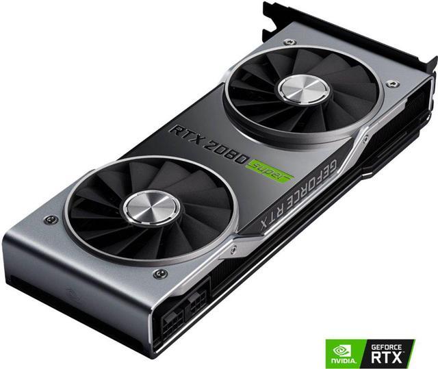 NVIDIA NVIDIA GeForce RTX 2080 Super 8GB GDDR6 PCI Express 3.0 Graphics Card Black Silver 9001G1802540000