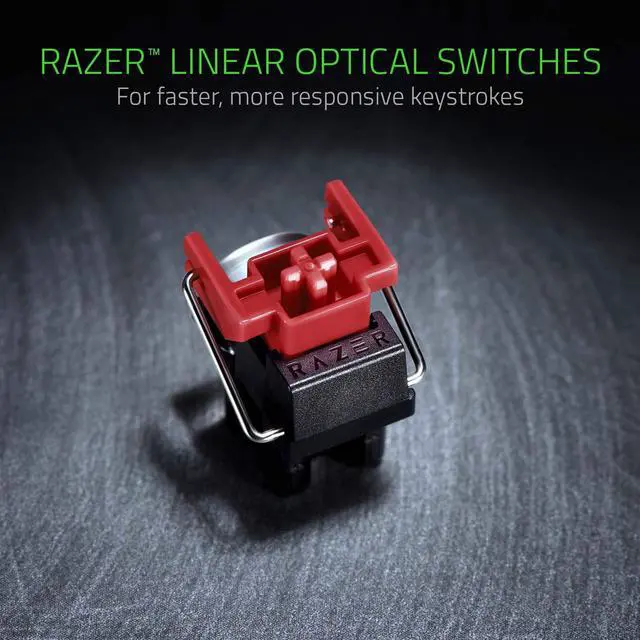 Alt view image 7 of 14 - Razer Huntsman Tournament Edition Gaming Keyboard - Linear Optical Switches