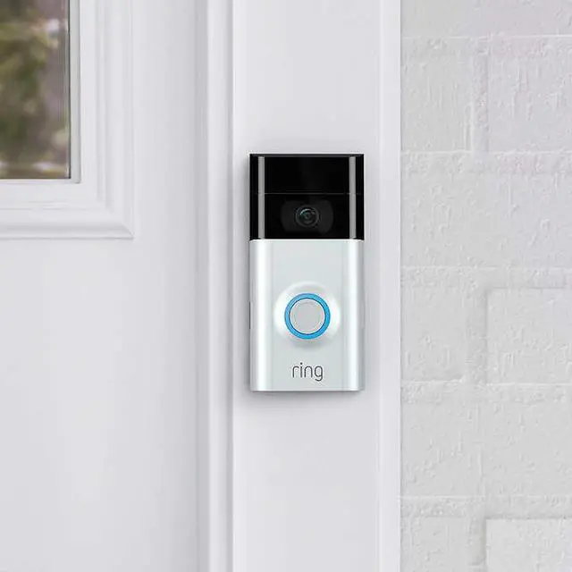 Alt view image 2 of 4 - Ring Video Doorbell 2 with 12 Months Ring Protect Plus