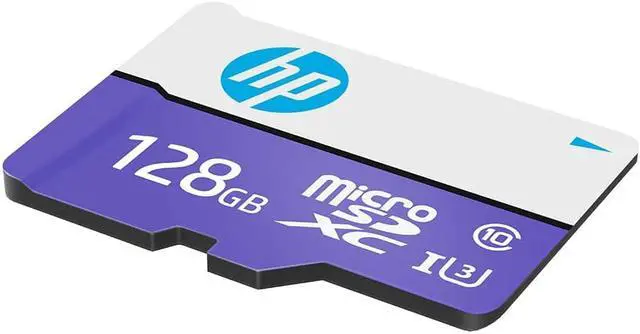 Alt view image 2 of 19 - HP 128GB MX330 Class 10 U3 MicroSDXC Flash Memory Card, Read Speeds up to 100MB/S (P-SDU128U3100HPMX-GE)