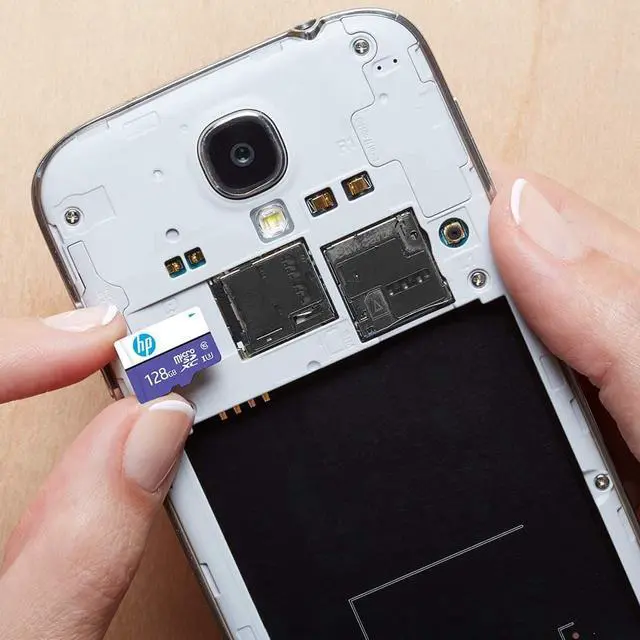 Alt view image 3 of 19 - HP 128GB MX330 Class 10 U3 MicroSDXC Flash Memory Card, Read Speeds up to 100MB/S (P-SDU128U3100HPMX-GE)