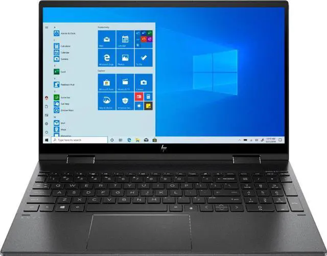 Alt view image 4 of 13 - HP - ENVY x360 2-in-1 15.6" Touch-Screen Laptop - AMD Ryzen 7 - 8GB Memory - 512GB SSD - Nightfall Black 15M-EE0023DX Tablet Notebook
