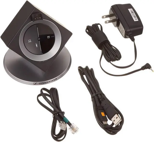 Alt view image 6 of 6 - 504310 Dw Pro2 Binaural Dect6.0 Headset W/base Station