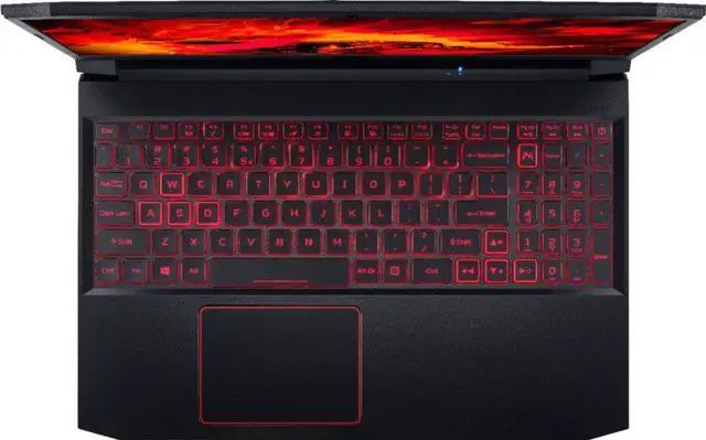 Alt view image 5 of 6 - Acer - Nitro 5 15.6" Laptop - AMD Ryzen 5 - 8GB Memory - NVIDIA GeForce GTX 1650 - 256GB SSD - Obsidian Black Notebook PC Computer AN515-44-R99Q