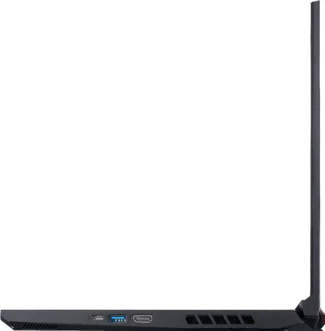 Alt view image 2 of 6 - Acer - Nitro 5 15.6" Laptop - AMD Ryzen 5 - 8GB Memory - NVIDIA GeForce GTX 1650 - 256GB SSD - Obsidian Black Notebook PC Computer AN515-44-R99Q