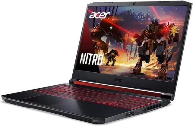 Alt view image 6 of 16 - Acer Nitro 5 Gaming Laptop, 9th Gen Intel Core i5-9300H, NVIDIA GeForce GTX 1650, 15.6" Full HD IPS Display, 8GB DDR4, 256GB NVMe SSD, WiFi 6, Waves MaxxAudio, Backlit Keyboard, AN515-54-5812
Notebook