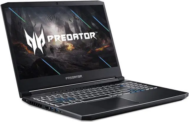 Alt view image 6 of 20 - Acer Predator Helios 300 Gaming Laptop, Intel i7-10750H, NVIDIA GeForce RTX 2060 6GB, 15.6" Full HD 144Hz 3ms IPS Display, 16GB Dual-Channel DDR4, 512GB NVMe SSD, WiFi 6, RGB Keyboard, PH315-53-72XD