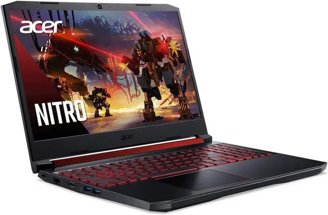 Alt view image 3 of 6 - Acer Nitro 5 15 Gaming Laptop Computer I 15.6" FHD IPS I 9th Gen Intel Quad-Core i5-9300H(> i7-7700HQ) I 16GB DDR4 1TB PCIe SSD 1TB HDD I 4GB NVIDIA GTX 1650 Backlit Win 10