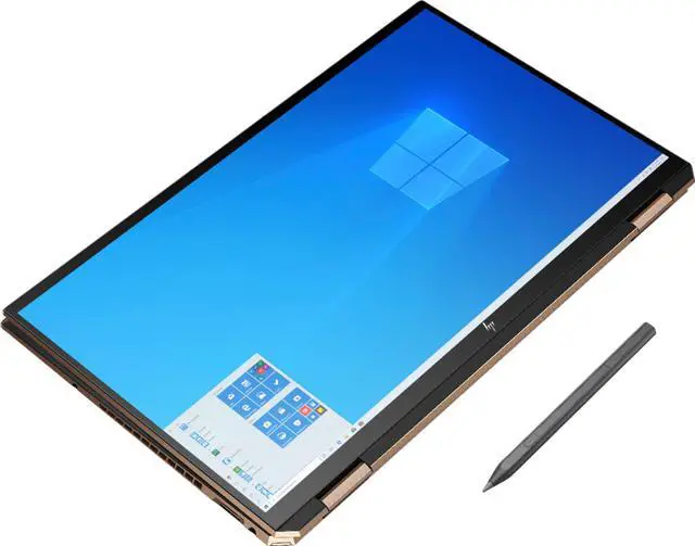 Alt view image 3 of 4 - HP - Spectre x360 2-in-1 15.6" 4K Ultra HD Touch-Screen Laptop Intel Core i7 16GB Memory GeForce GTX 1650 Ti 1TB SSD - Nightfall Black 15-EB0053DX Tablet Notebook