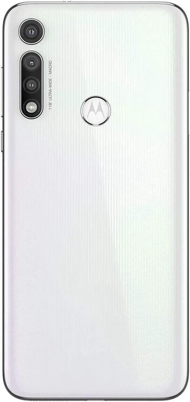 Alt view image 2 of 6 - Moto G Fast | Unlocked | Made for US by Motorola | 3/32GB | 16MP Camera | 2020 | White Cell Smart Phone Smartphone XT2045-3